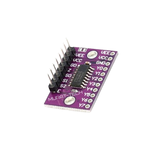 74HC4051 multiplexer for expanding ESP32-CAM GPIOs